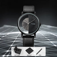 Men's Business Wallet Quartz Watch Set