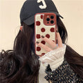 Polka Dot Suitable Mobile Phone Case Xsxr Flannel