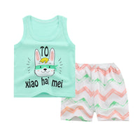 Children's cotton sleeveless vest