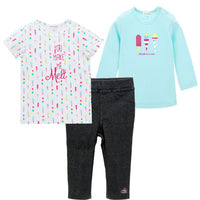 Spring And Summer Baby Clothes Three-piece Romper Suit