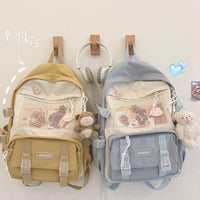 Cute Teenage High School Student Junior High School Student Backpack