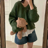 Women's Pullover Mid-length Warm Top
