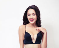 U-shaped gathered ladies underwear