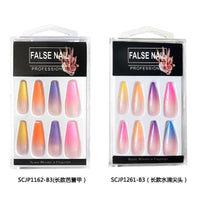 Candy Color Finished Nail Art