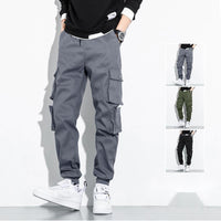 Autumn And Winter M-8 Xl Overalls Men's Loose-Fitting Pants