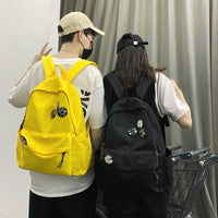 High school student bag couples backpack