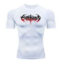 Men's T-shirt Short-sleeve Quick-dry Printed Sports Short-sleeve