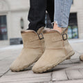 Womens Flat Non-slip Casual Ankle Boots