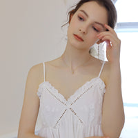 Women's Loose Lace Suspender Nightdress