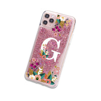 Mobile phone case liquid quicksand
