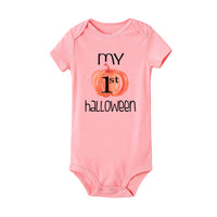 Baby triangle creeper short sleeve