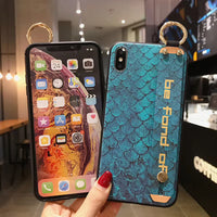Wind fish scale Samsung phone case