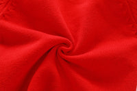 Korean double diagonal button sweater