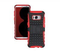 Tire pattern S8 mobile phone case S8 Plus anti-fall water jacket Two-in-one shatter-resistant bracket