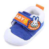 Warm cotton shoes baby plus velvet non-slip toddler shoes