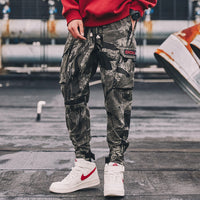 Camouflage loose casual overalls
