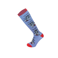 Winter over the knee men's casual sports cartoon socks
