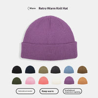 3A Antibacterial Thermal Knitted Beanie For Fall And Winter Outdoor Wear