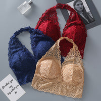 Lace Halter Vest Tube Top Underwear Women's Bra
