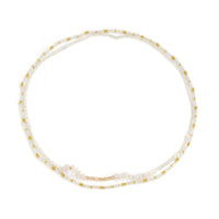 Minimalist Geometric Gravel Beaded Set Body Chain