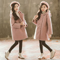 Web celebrity woolen coat