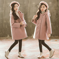 Web celebrity woolen coat