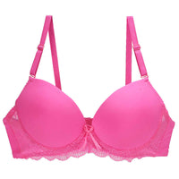 Plus Size Glossy Surface Without A Scratch Women's Underwear Gathering Bra