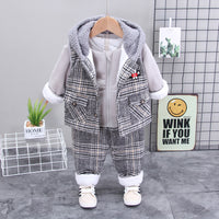 Winter Korean baby boy suit