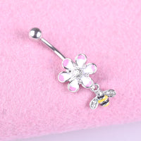 Stainless Steel Navel Button Navel Nail Puncture Accessories