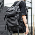 Trendy Casual Backpack Men's Large-capacity Travel Backpack