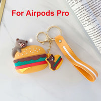 Compatible with Apple, Airpods1/2/3 Cartoon Headset Protective Case