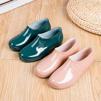 Fashion Low Top Short Tube Women's Rain Boots