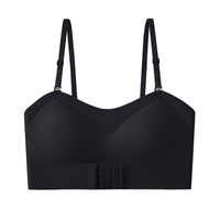 Simple Strapless Beauty Back Non-slip Front Buckle Girl Push-up Underwear
