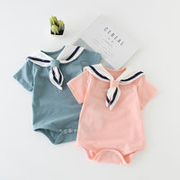 Navy style children's wear