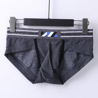 Mid Waist Men's Ice Silk Elephant Trunk Briefs