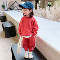 Sports Little Girl Sweater Children's Clothes Trend