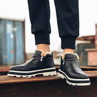 Thickened warm Martin cotton snow boots