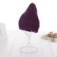 Lovers knitted hat candy color