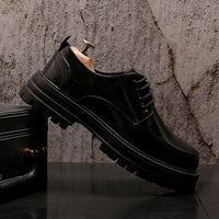 Business Dress Shoes Fall New Shiny Leather