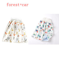 Cotton and bamboo fiber Baby diaper skirt