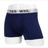 Men's elastic cotton close fitting boxer pants