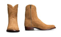 New Low-Heel Suede Side Zipper Low-Top Men's Boots