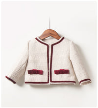 Girls' small fragrance suit skirt