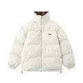 Double-sided Wear Double-sided Wear Plaid Stand Collar Cotton-padded Coat