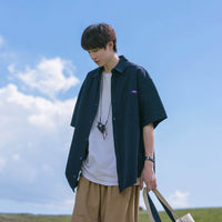 Thin Trendy Short-sleeved Shirt Design Niche Coat