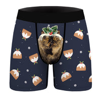 Men's Digital Printing Slim Fit Pants
