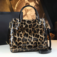 Stylish Textured And Colorful Crocodile-Print Womens Shoulder Bag