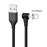 Braided magnetic data cable three-in-one fast charging cable