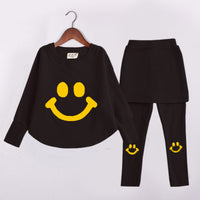 Girls spring and autumn long sleeve suit
