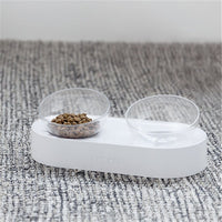 Adjustable cat bowl